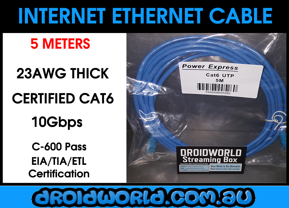 5m cat6 ethernet cable australia