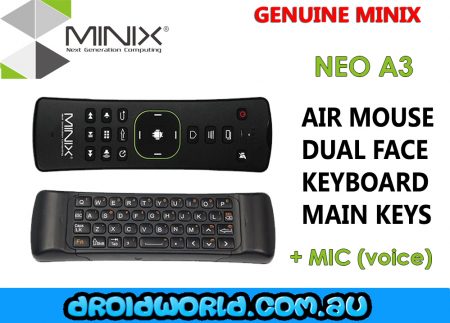 minix neo a3 air mouse mic voice control android